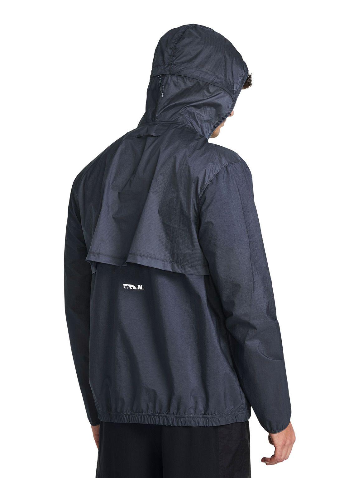 Chaqueta UA Launch Trail Gris para hombre-4