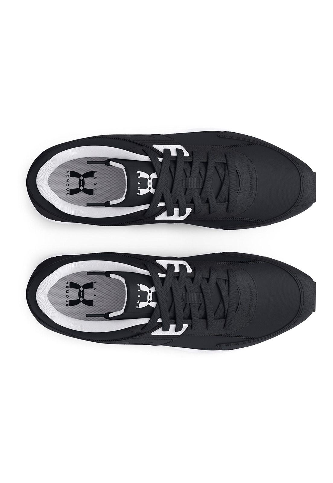 Zapatillas Essential Runner hombre Negro-4