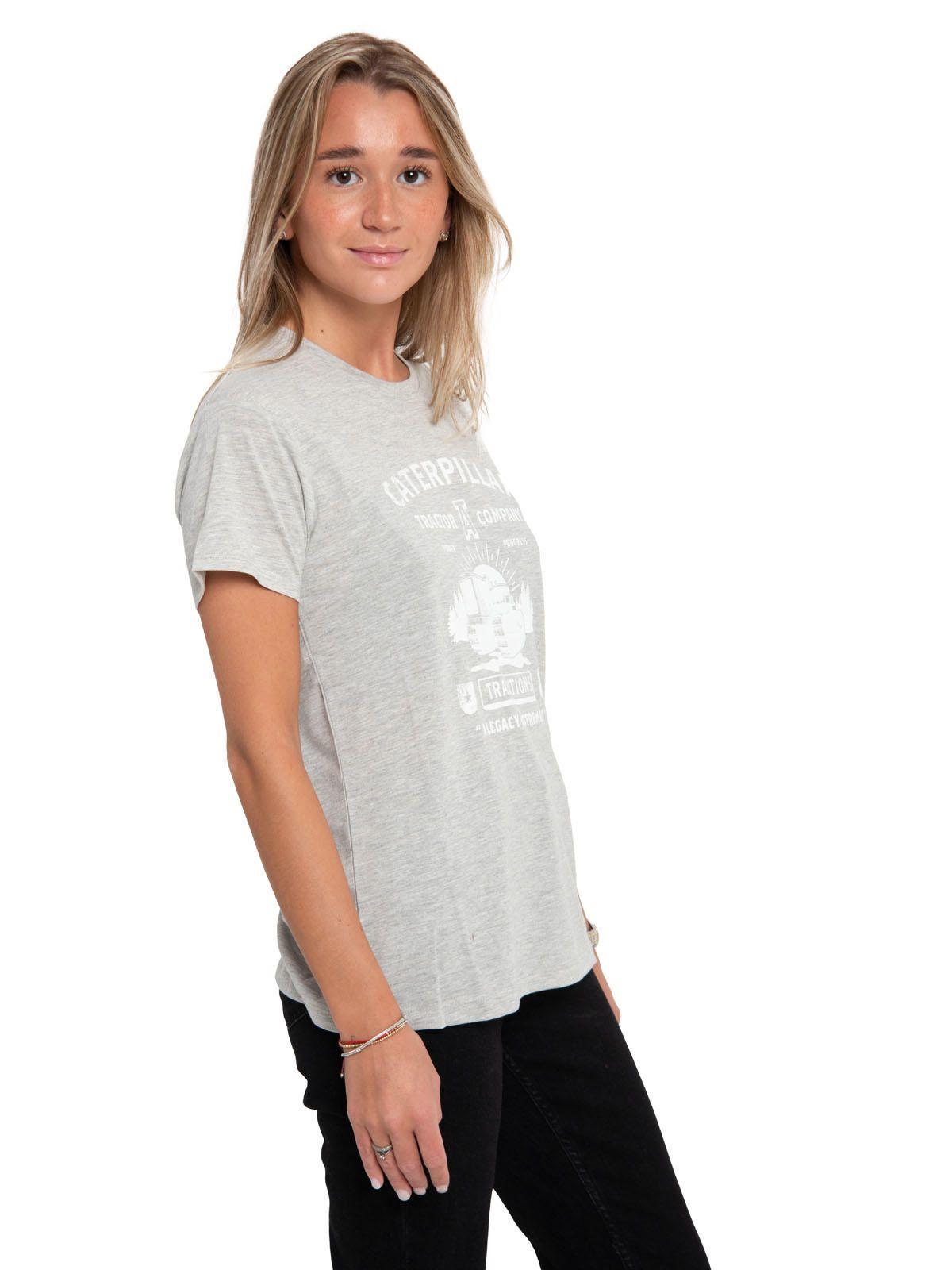 Polera Manga Corta Mujer Historic Graphic Gris-1