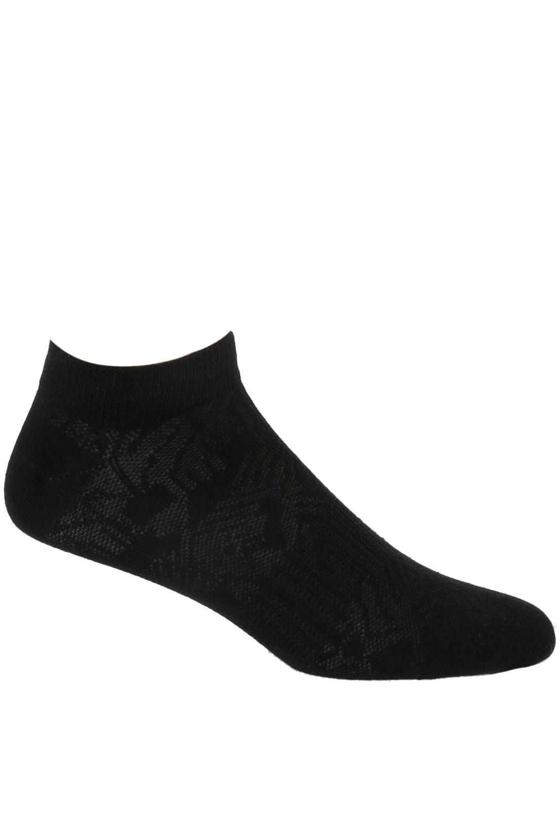 Calcetín Mujer Pack 3 Low Cut Soul Negro-1