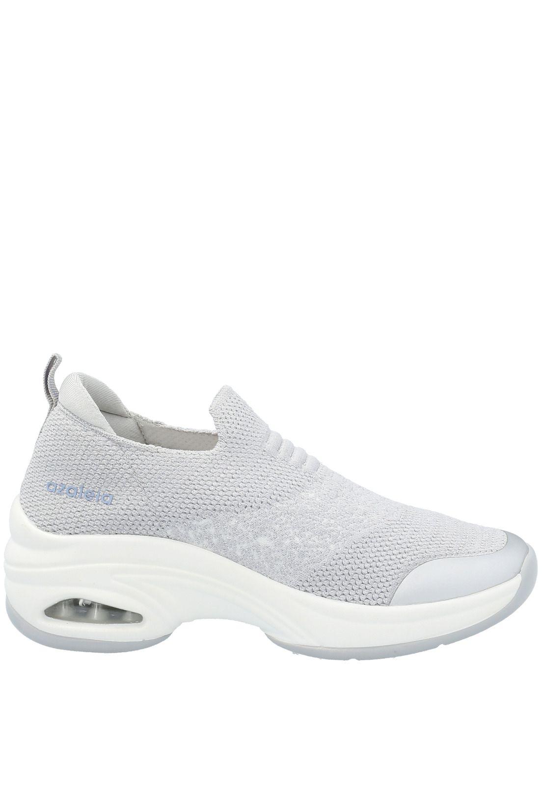 Zapatilla Mujer Pele Gris-1