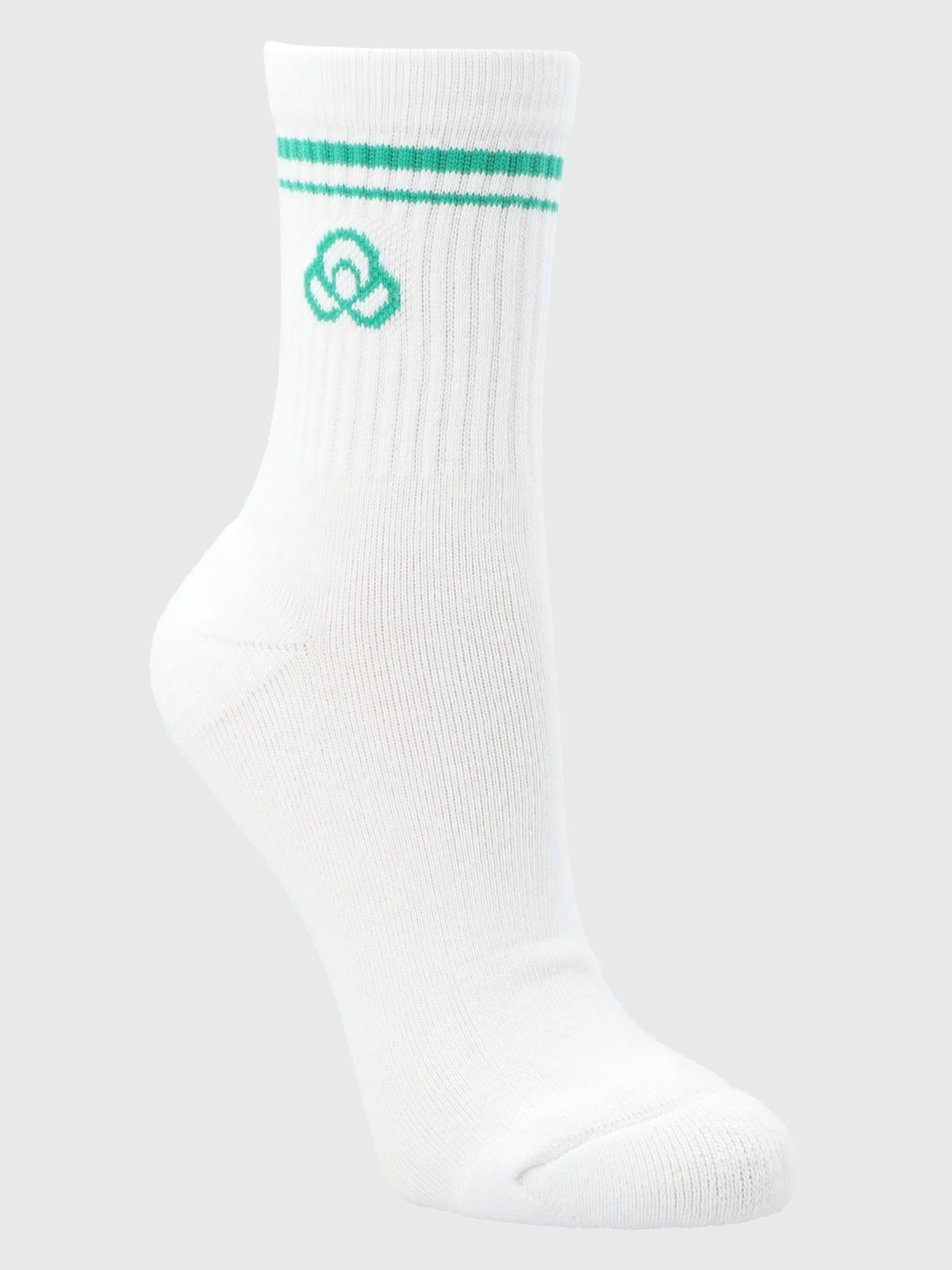 Pack 2 Calcetin Mujer Quarter Blanco-2