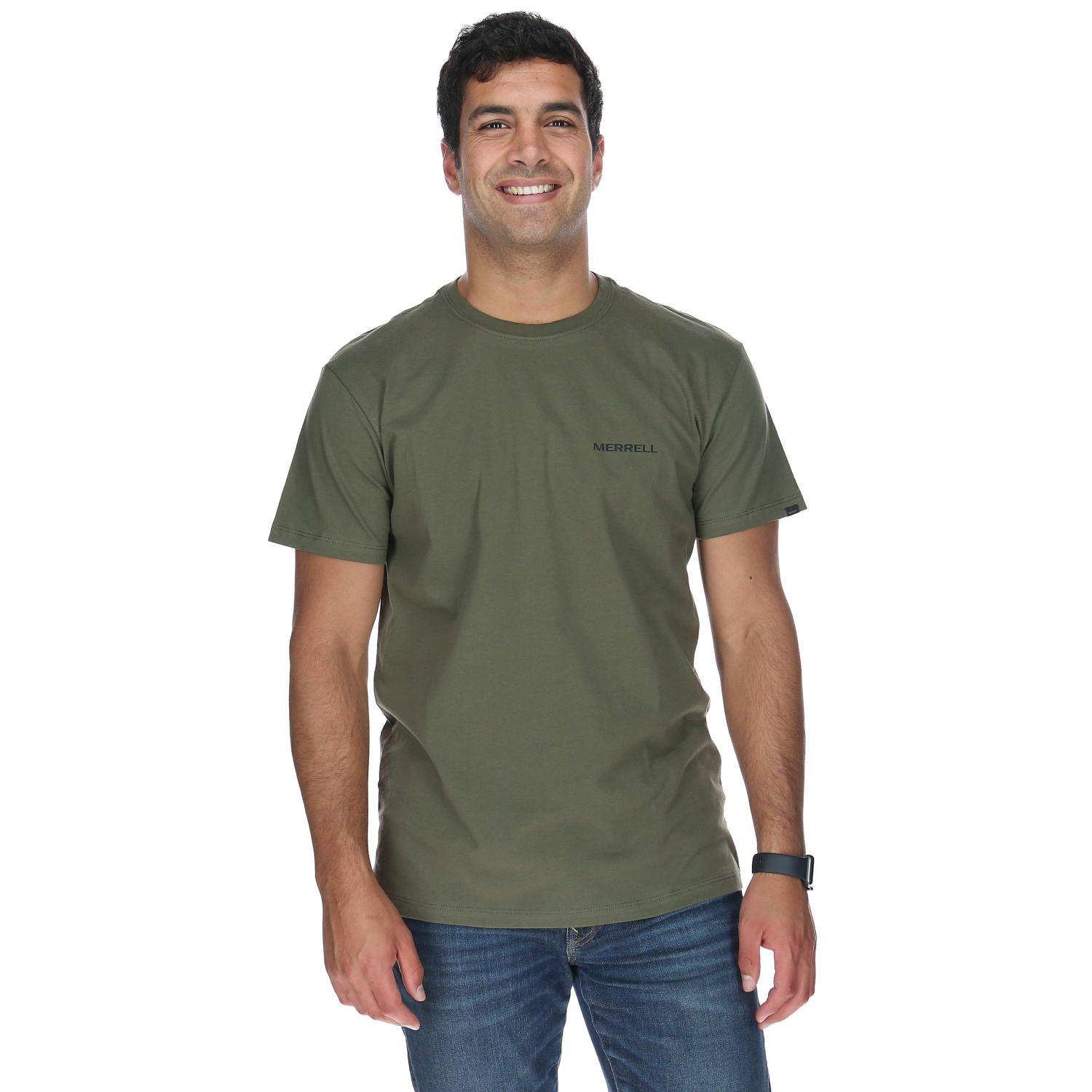 Polera M/C Hombre Jeep Tee Oliva-0