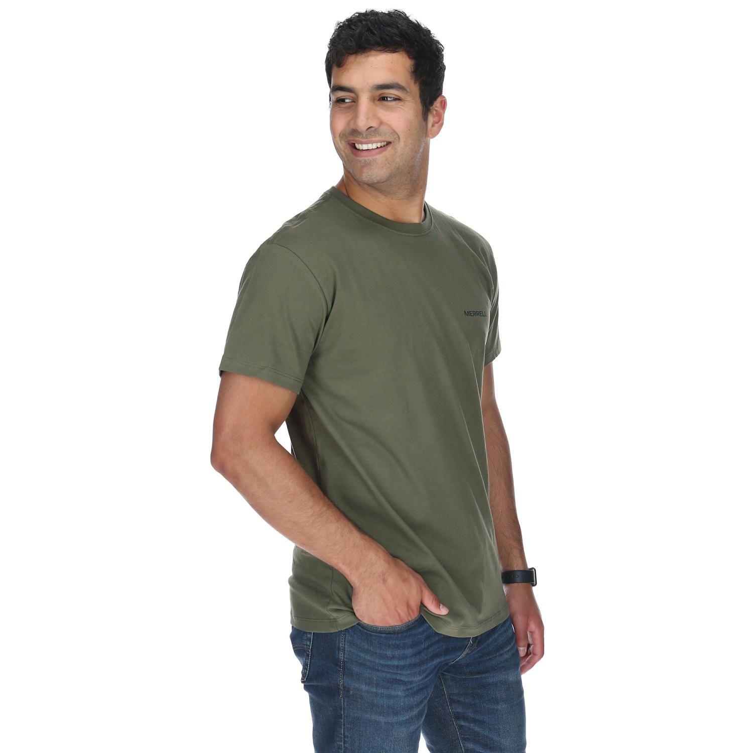 Polera M/C Hombre Jeep Tee Oliva-5