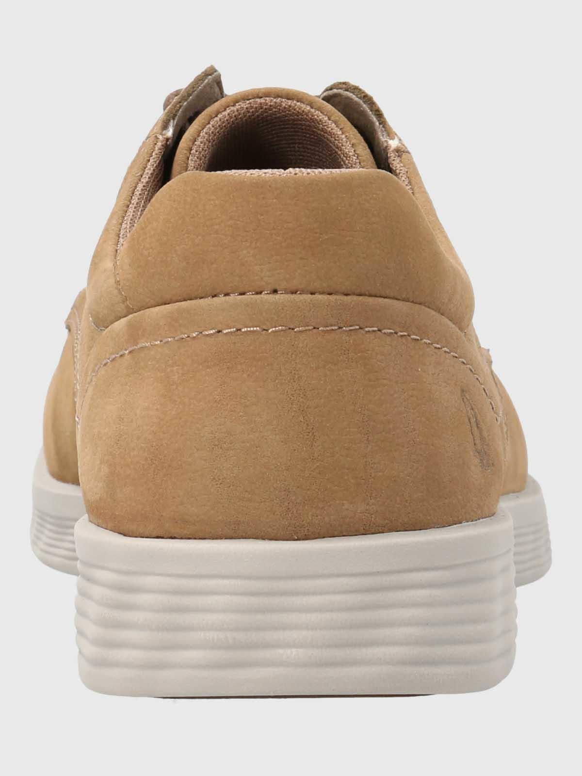 Zapato Cuero Hombre Spinal Broke Café-6
