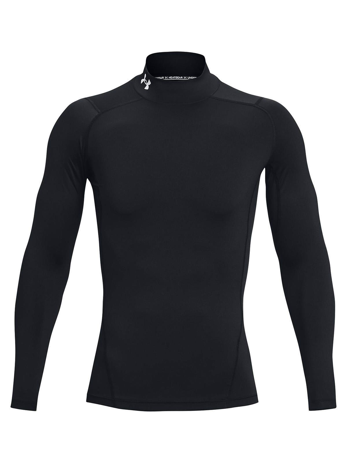Primera Capa Superior Hombre Heatgear Mock Negro-0