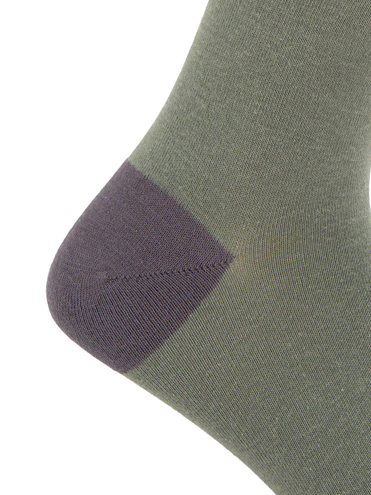 Calcetin Bambú Hombre Cane Corso Verde-2