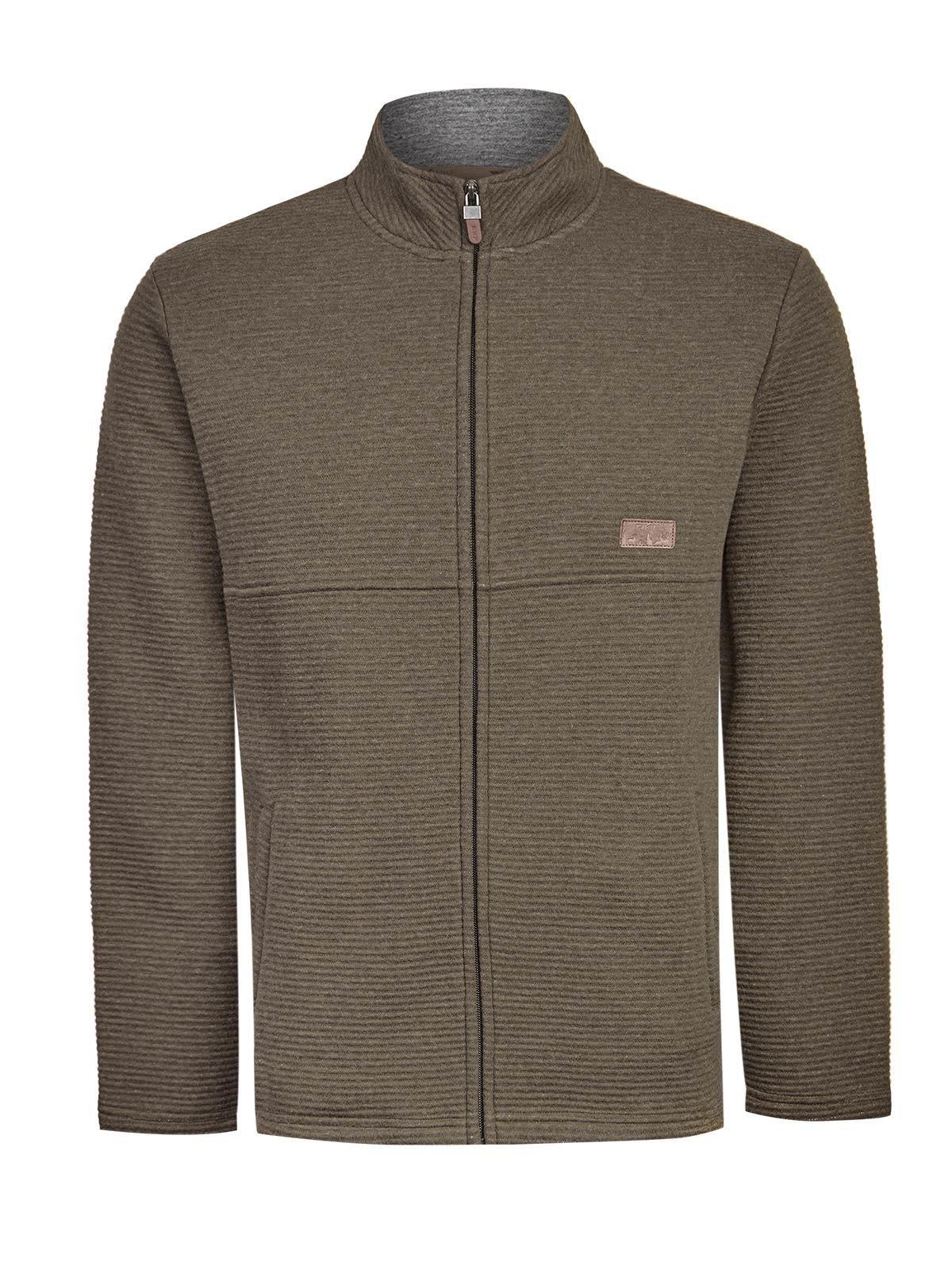 Polerón Algodón Orgánico Hombre Bolzano Café Rockford-0