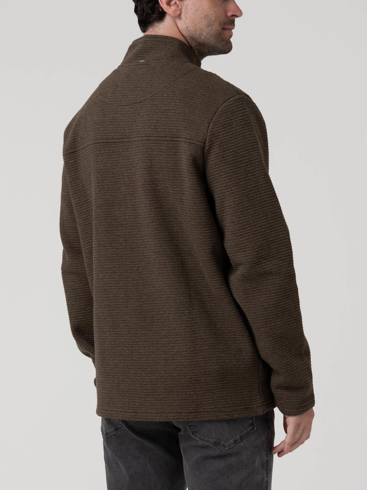 Polerón Algodón Orgánico Hombre Bolzano Café Rockford-5