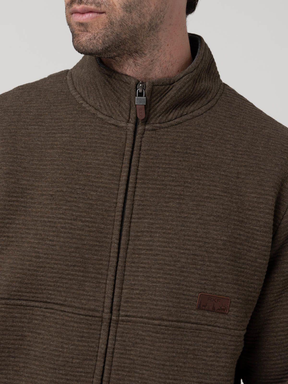 Polerón Algodón Orgánico Hombre Bolzano Café Rockford-6