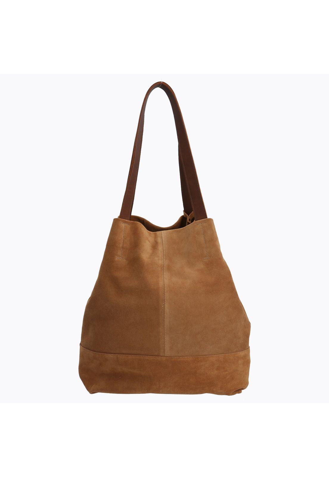 Cartera Cuero Mujer Bianca Bag Café-2