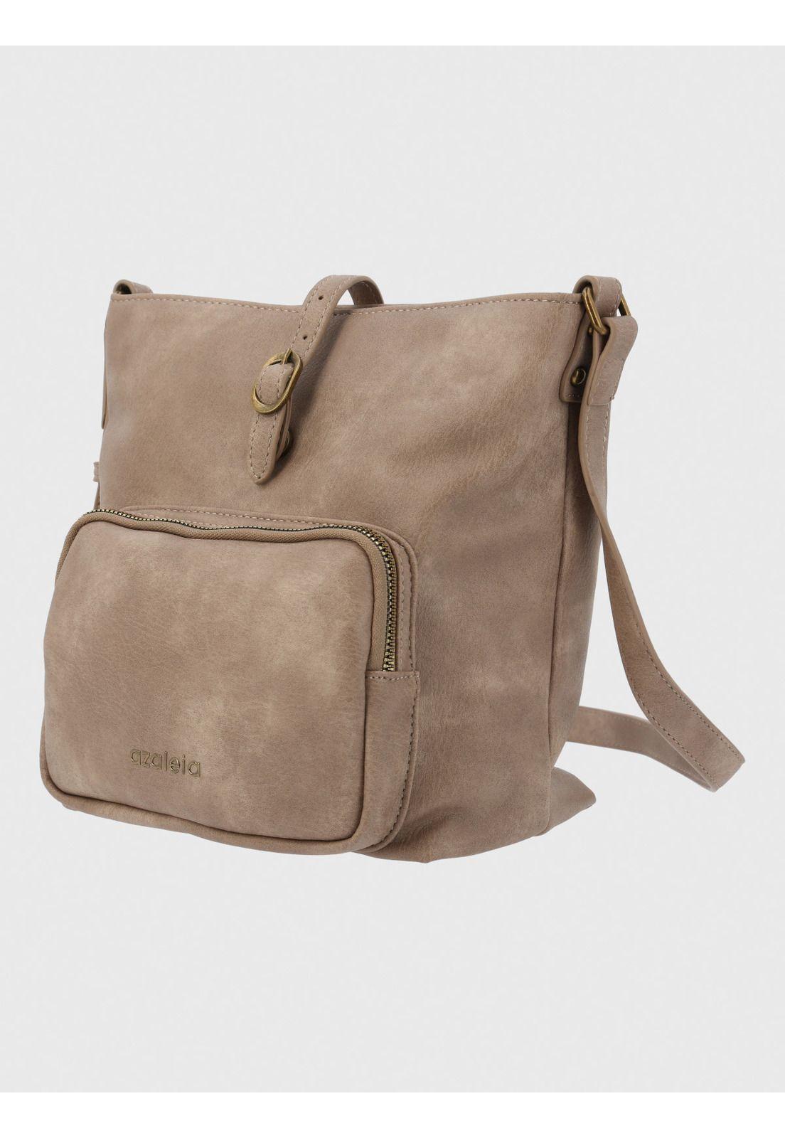 Cartera Mujer Kaia Crossbody Café-1