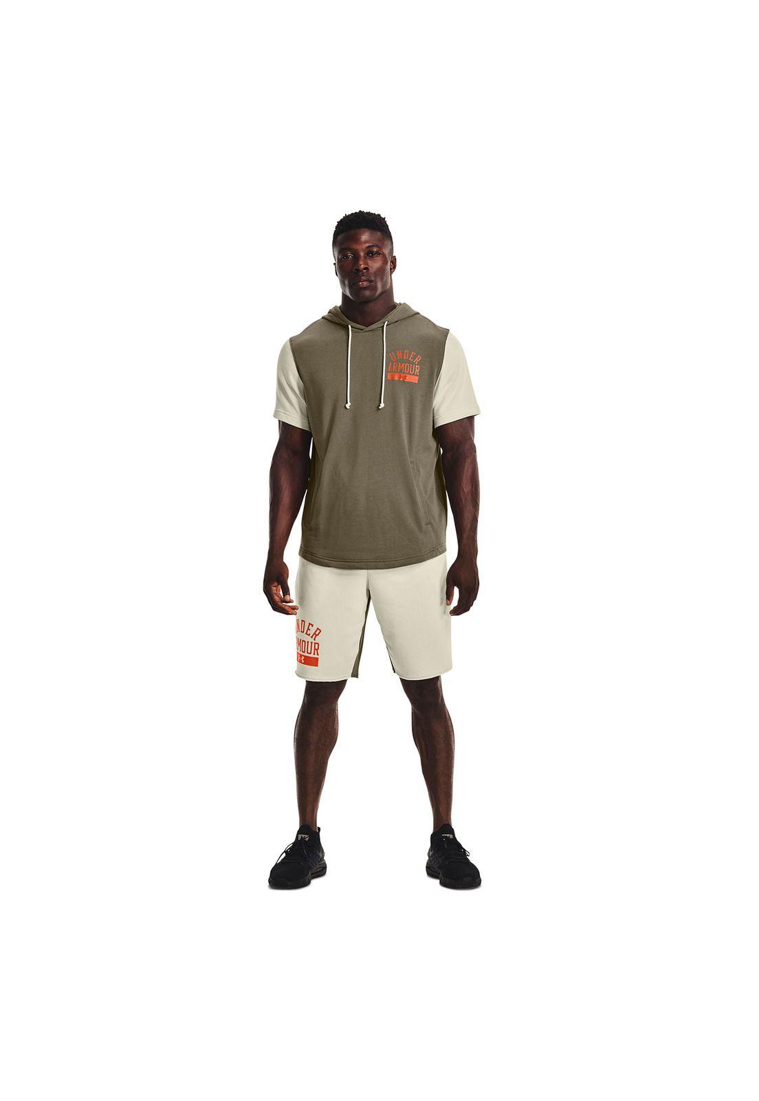 Poleron Hombre Rival Terry Cb Hoodie Verde-4