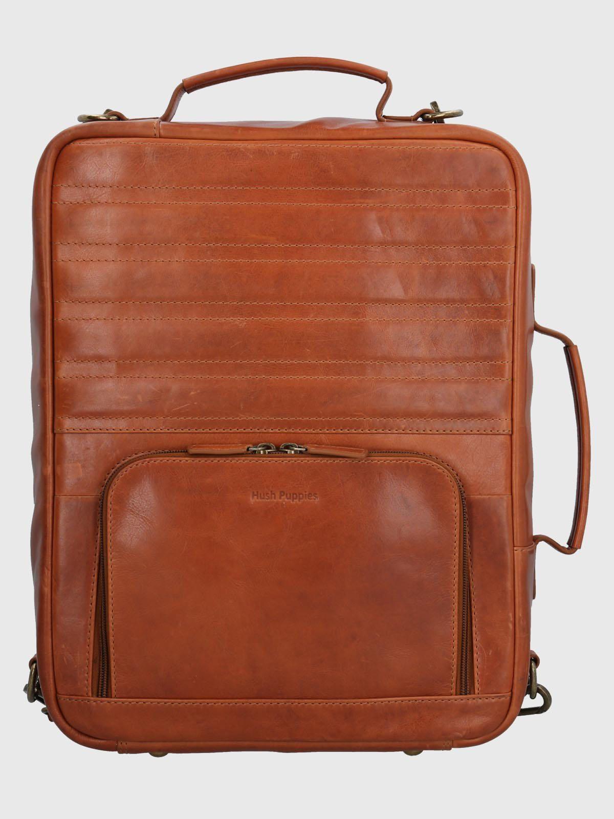 Mochila Cuero Hombre Om Middleton Back Café-0