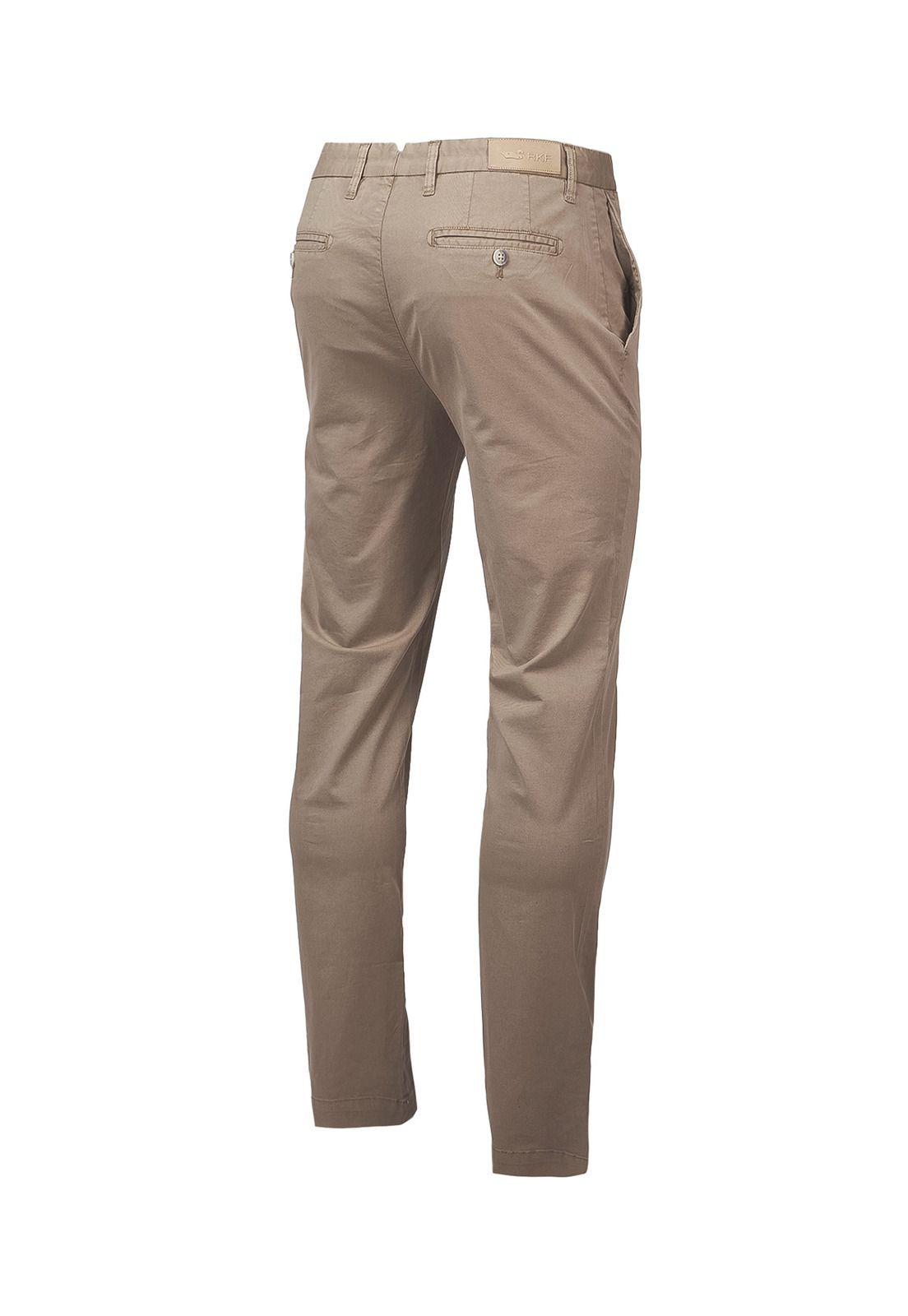 Pantalón Natural Flex Turin Café Hombre-1