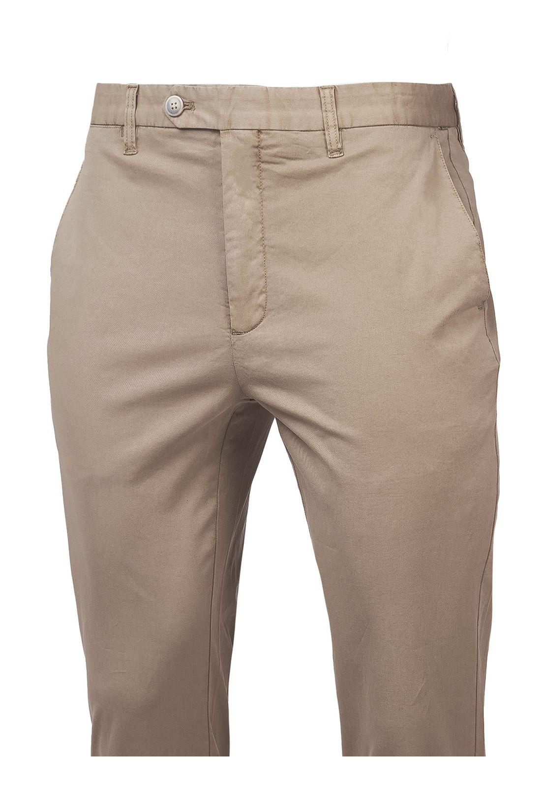 Pantalón Natural Flex Turin Café Hombre-3