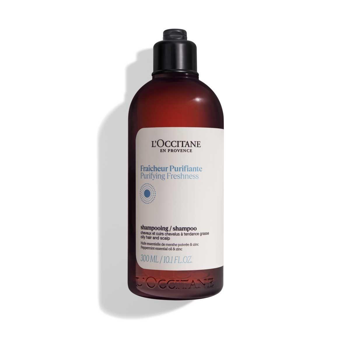 Shampoo Frescura y Pureza Aromacología 300 ml L'Occitane-0