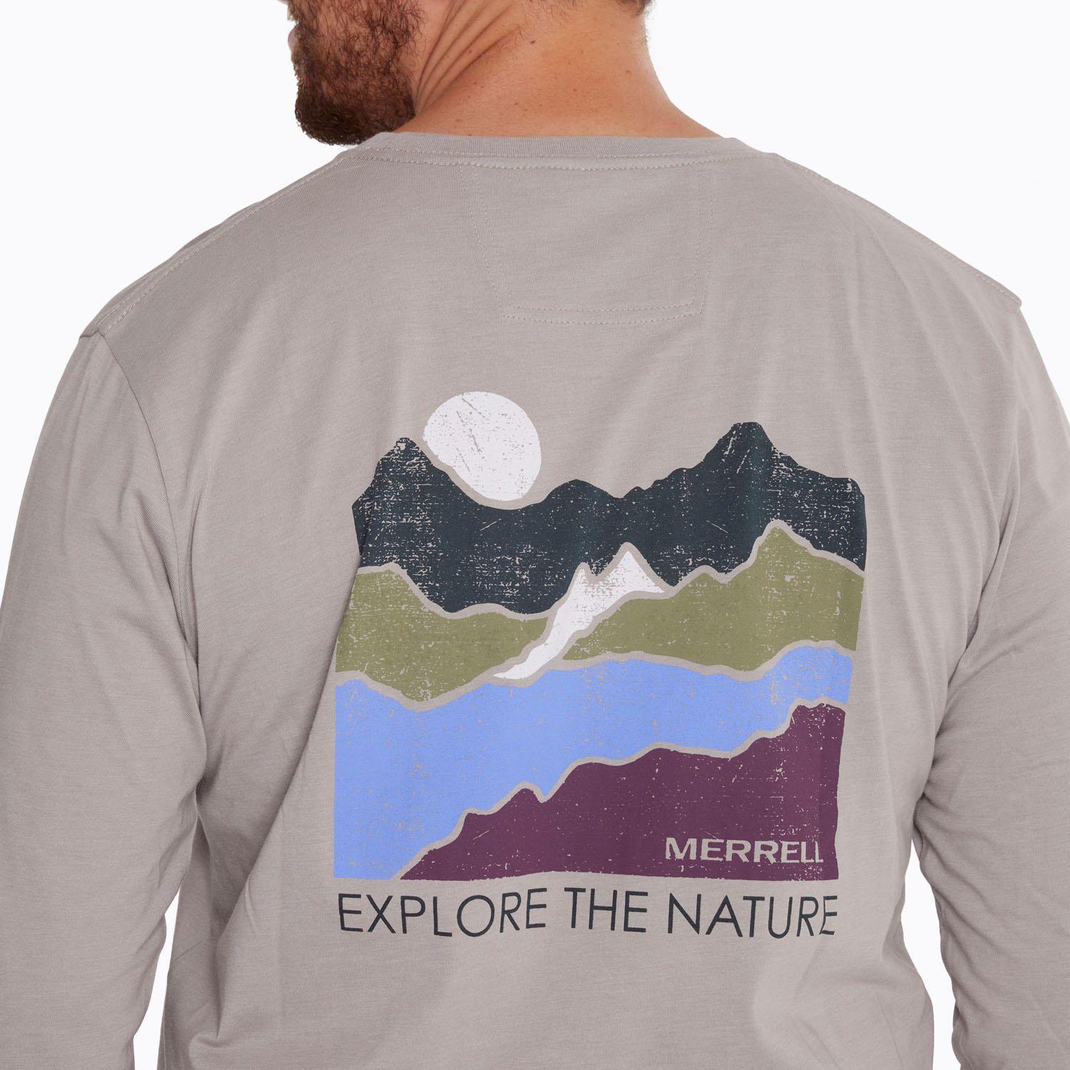 Polera Hombre Logo Gris-4