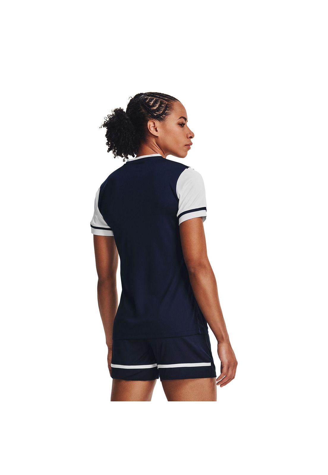 Polera UA "Máquina 2.0" para mujer Azul-4