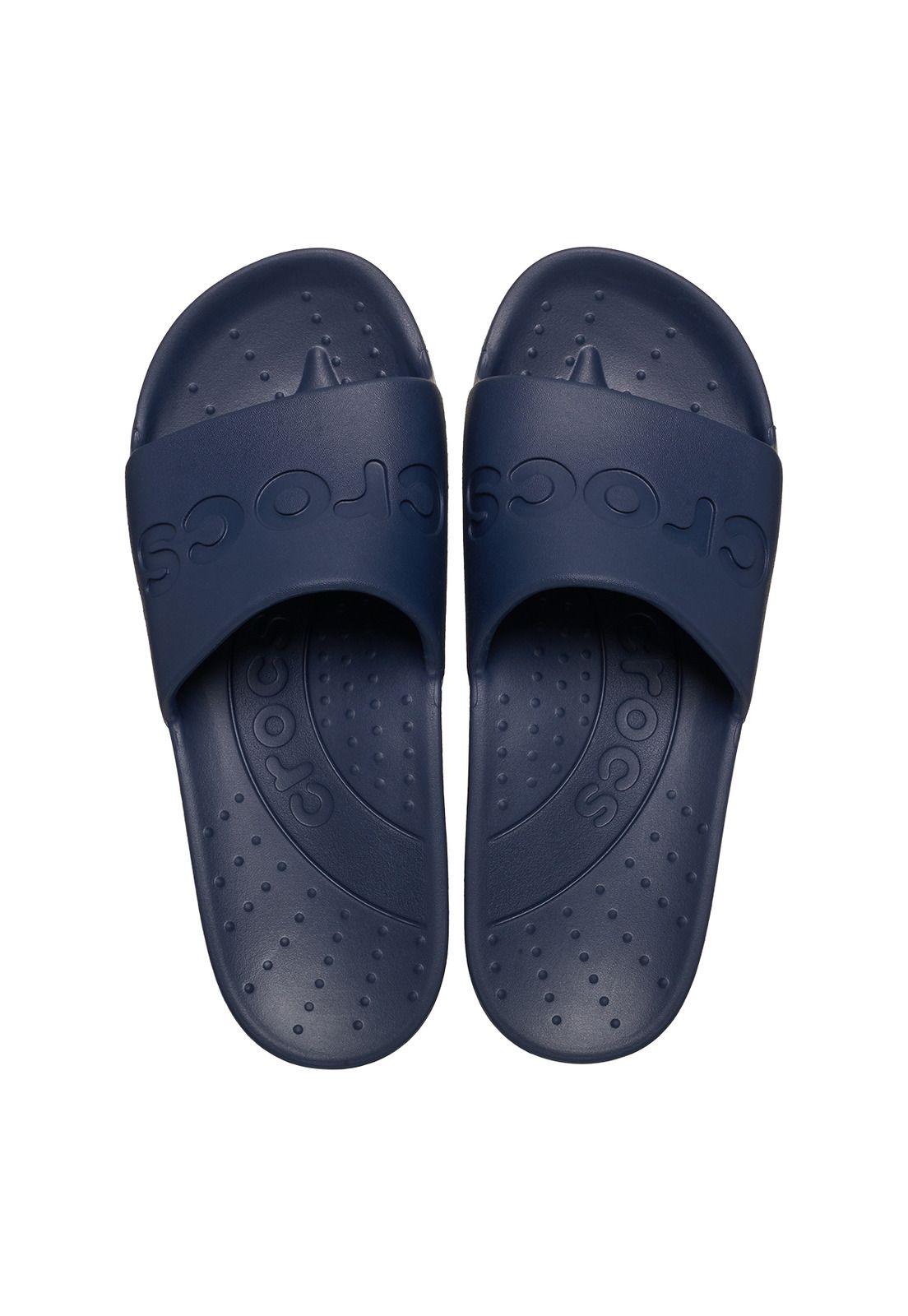 Sandalia Crocs Unisex Slide Azul-4