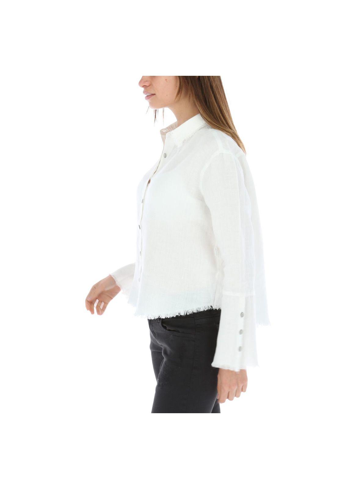 Blusa Mujer Girasol Blanco-1