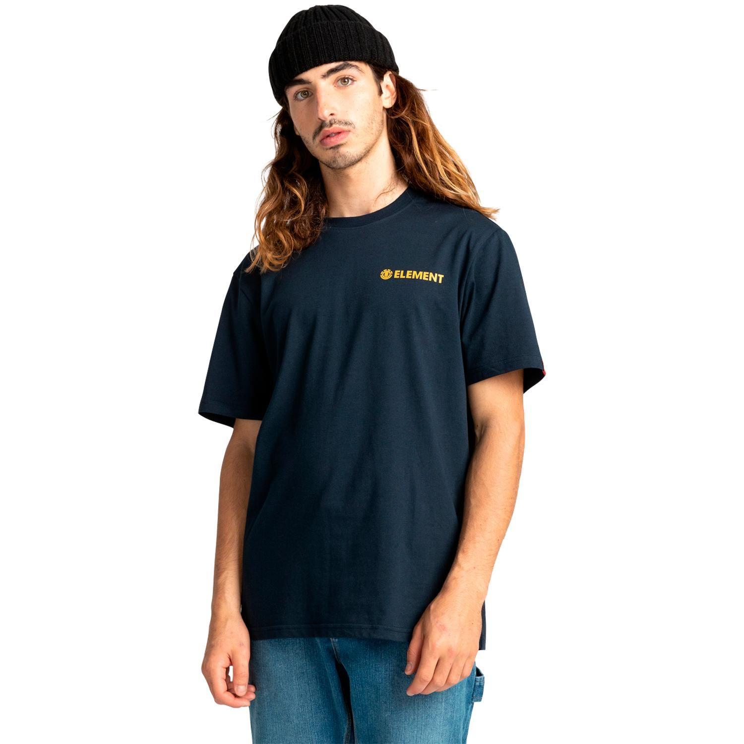 Polera M/C Hombre Blazin Chest Azul Marino-0