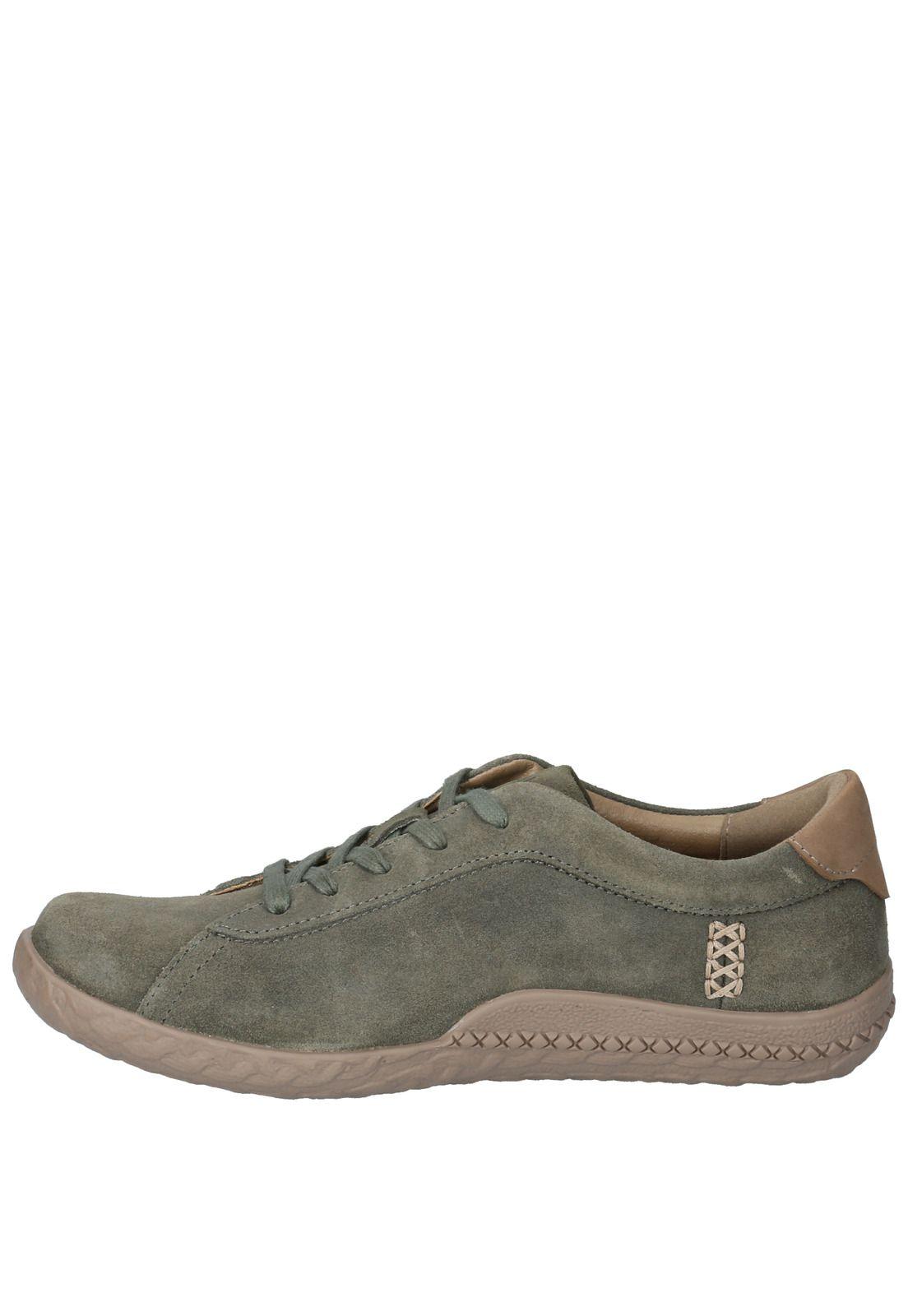 Zapato Cuero Mujer Duna Gris Pardo-1