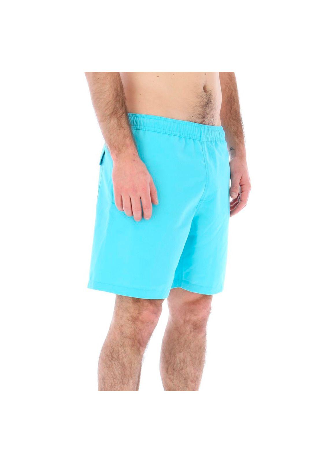 Traje De Baño Hombre Plain Celeste 7Veinte-3