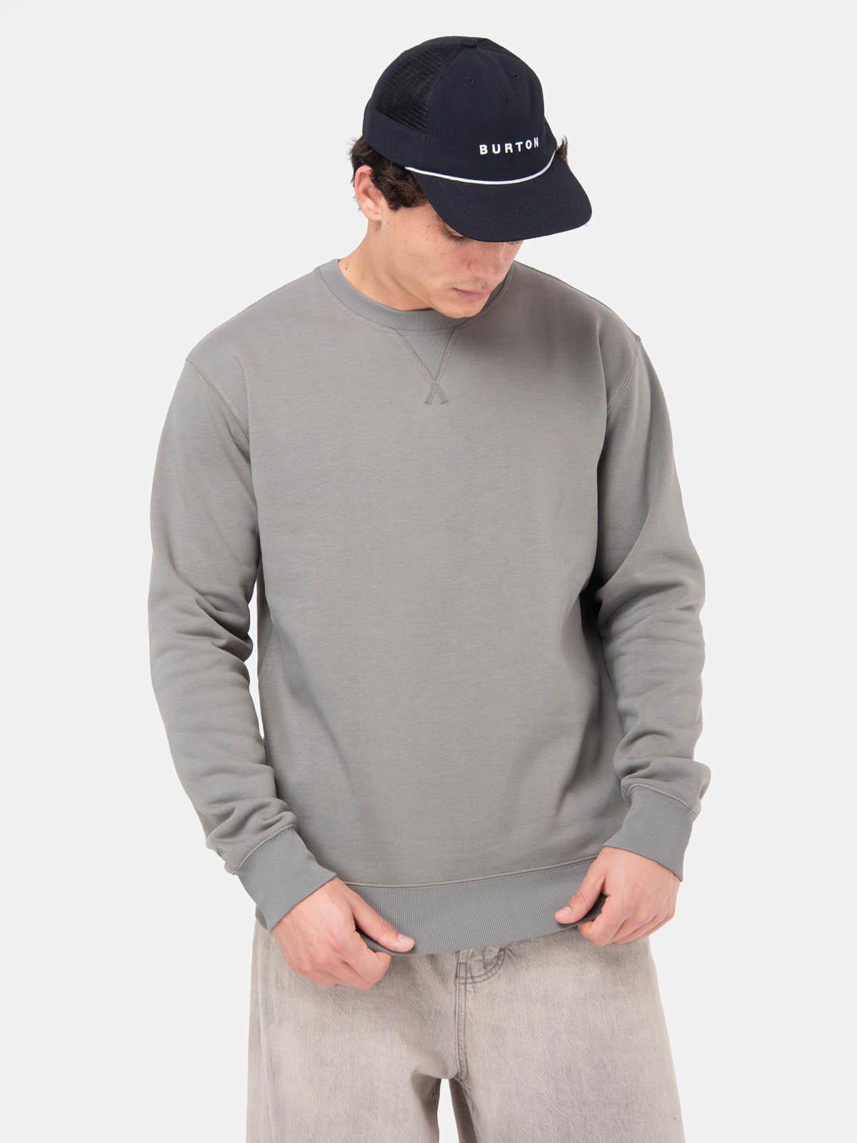 Poleron Hombre Basic Crew Verde -0