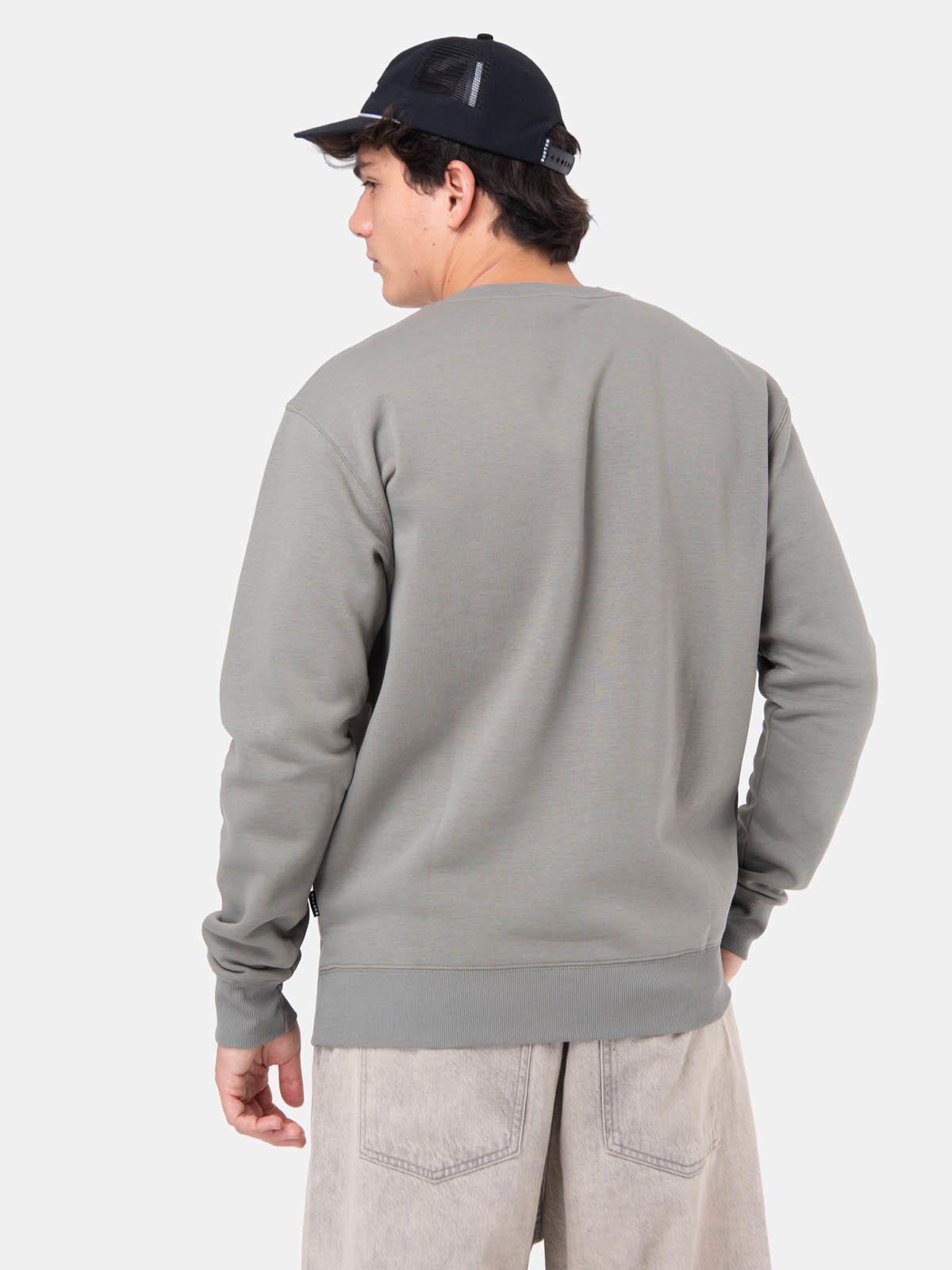 Poleron Hombre Basic Crew Verde -3
