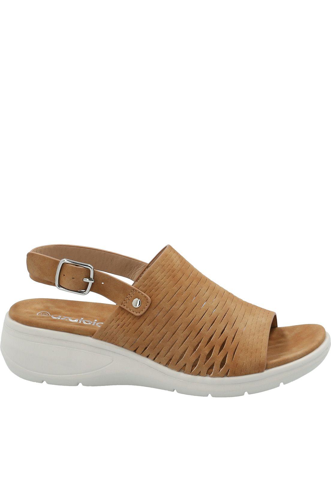 Sandalia Mujer Lenard Chocolate-1