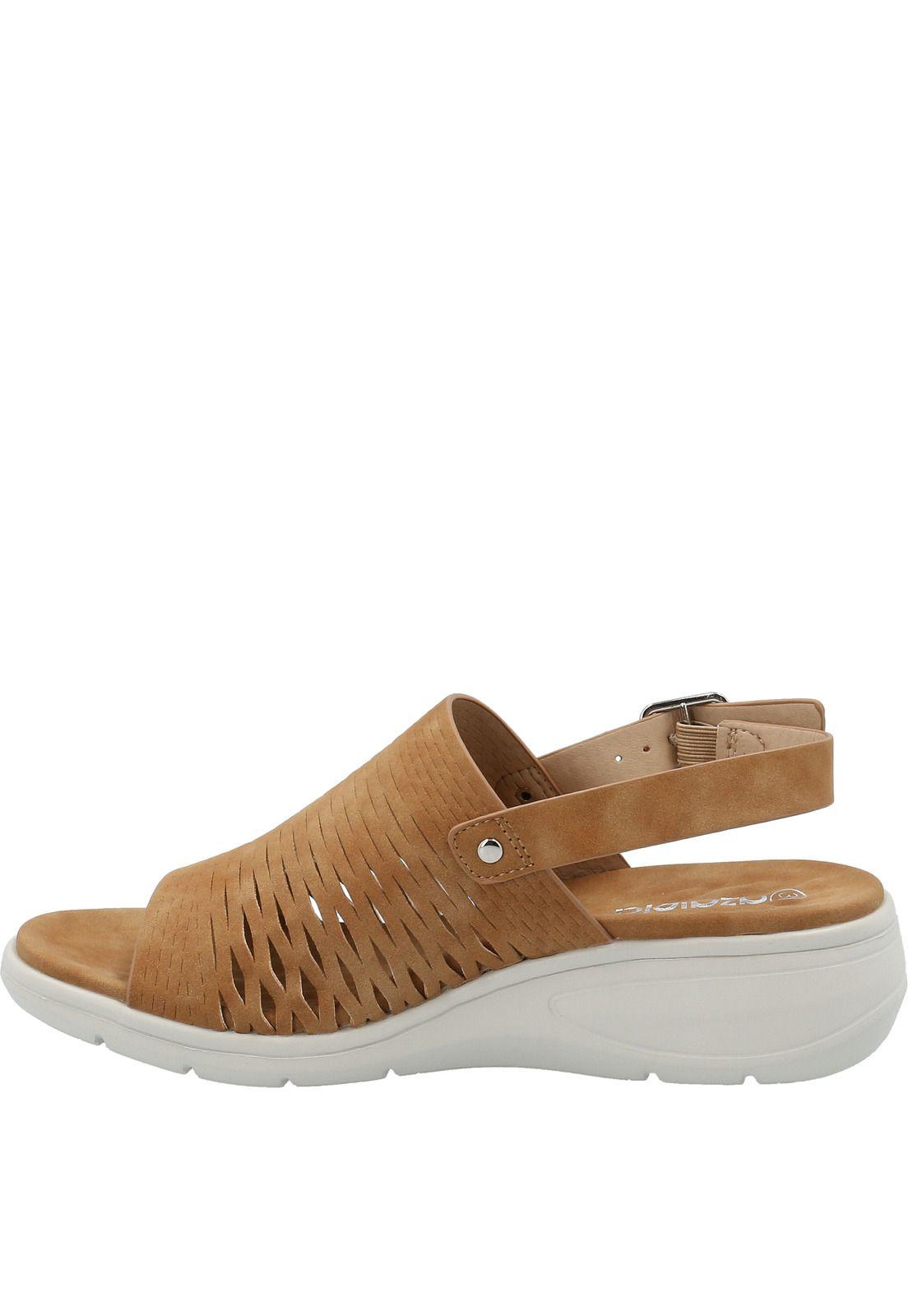 Sandalia Mujer Lenard Chocolate-4