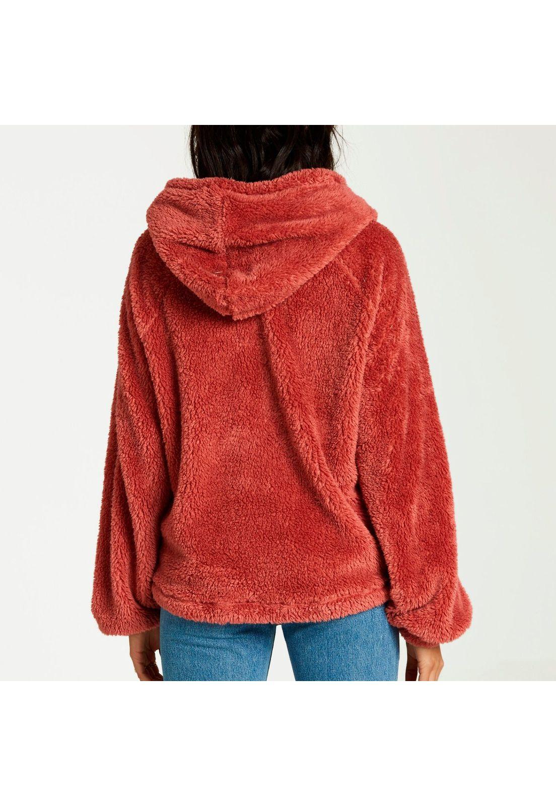 Poleron Mujer Warm Regards Rosa-1