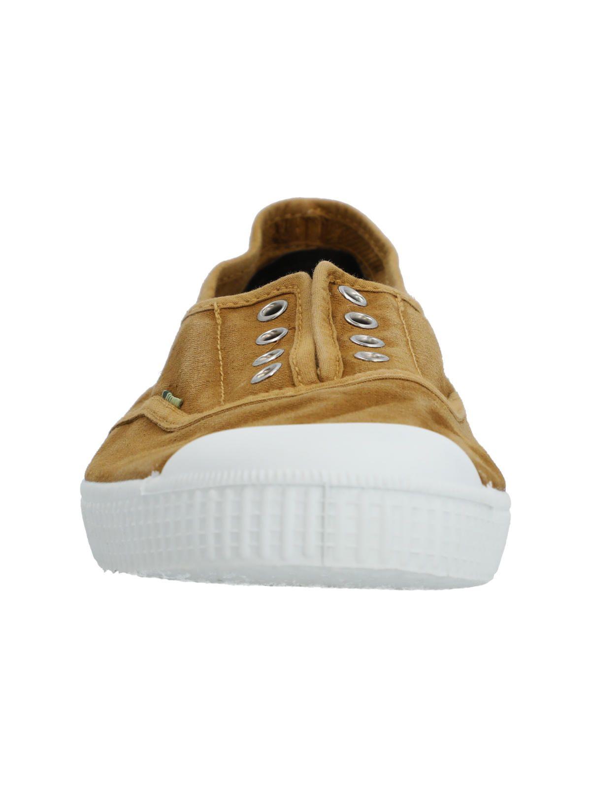 Zapatilla Mujer Greece Mostaza-3