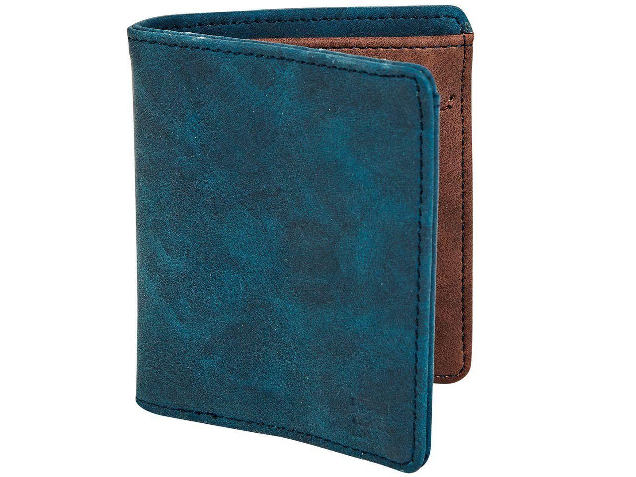 Billetera Hombre Gaviotas Pu Wallet Azul Petróleo-0