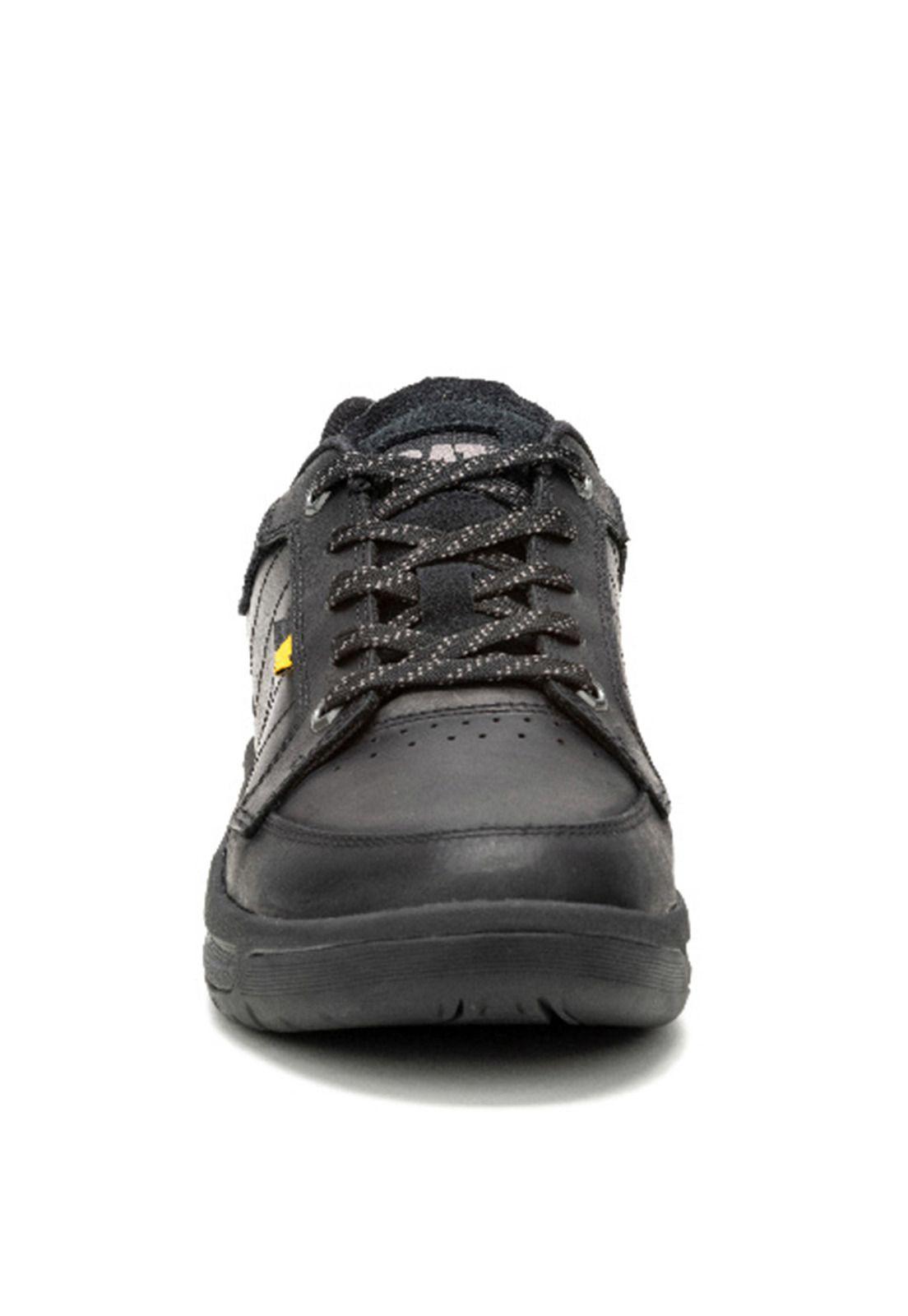 Zapatilla Cuero Hombre Apa Cush Negro-5