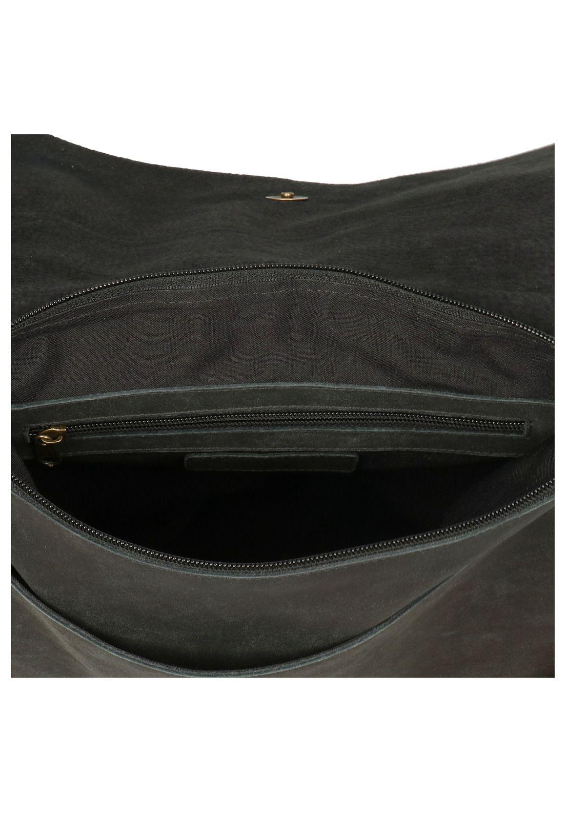 Cartera Cuero Mujer Aveiro Cross Negro-4