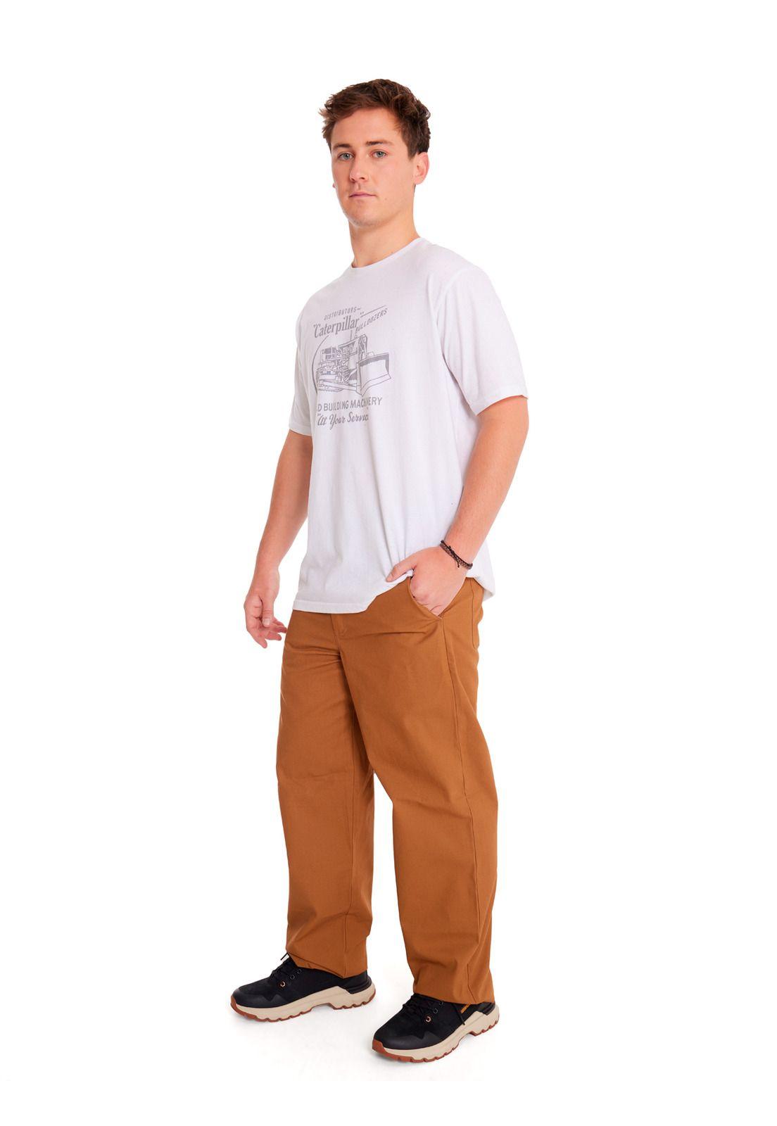 Pantalón Hombre Relaxed Twill Utility Pant Café-5