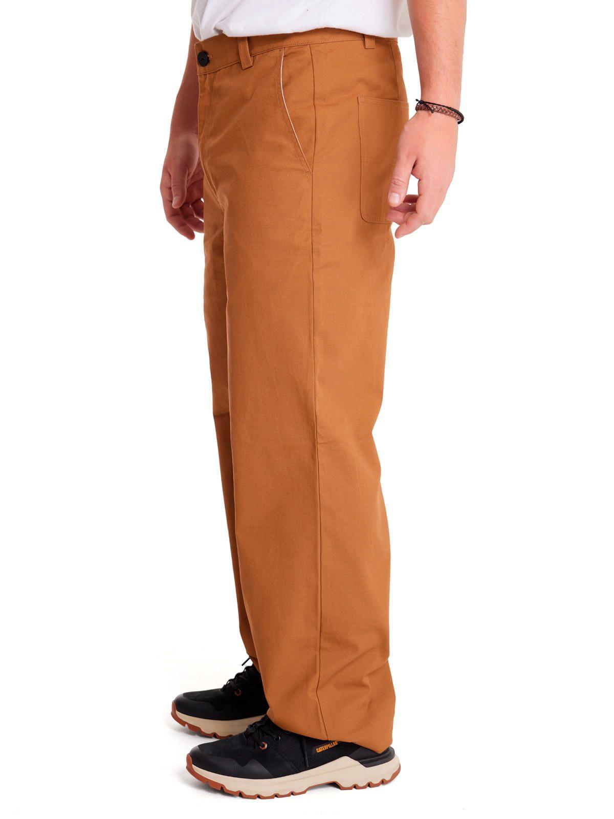 Pantalón Hombre Relaxed Twill Utility Pant Café-1