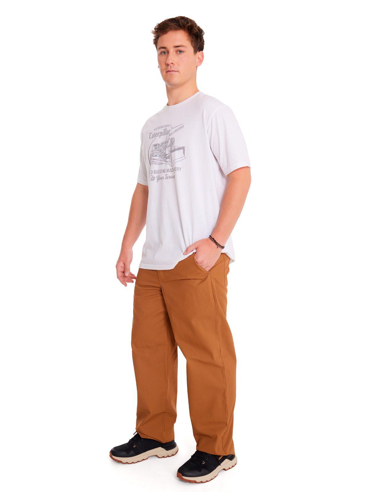 Pantalón Hombre Relaxed Twill Utility Pant Café-5