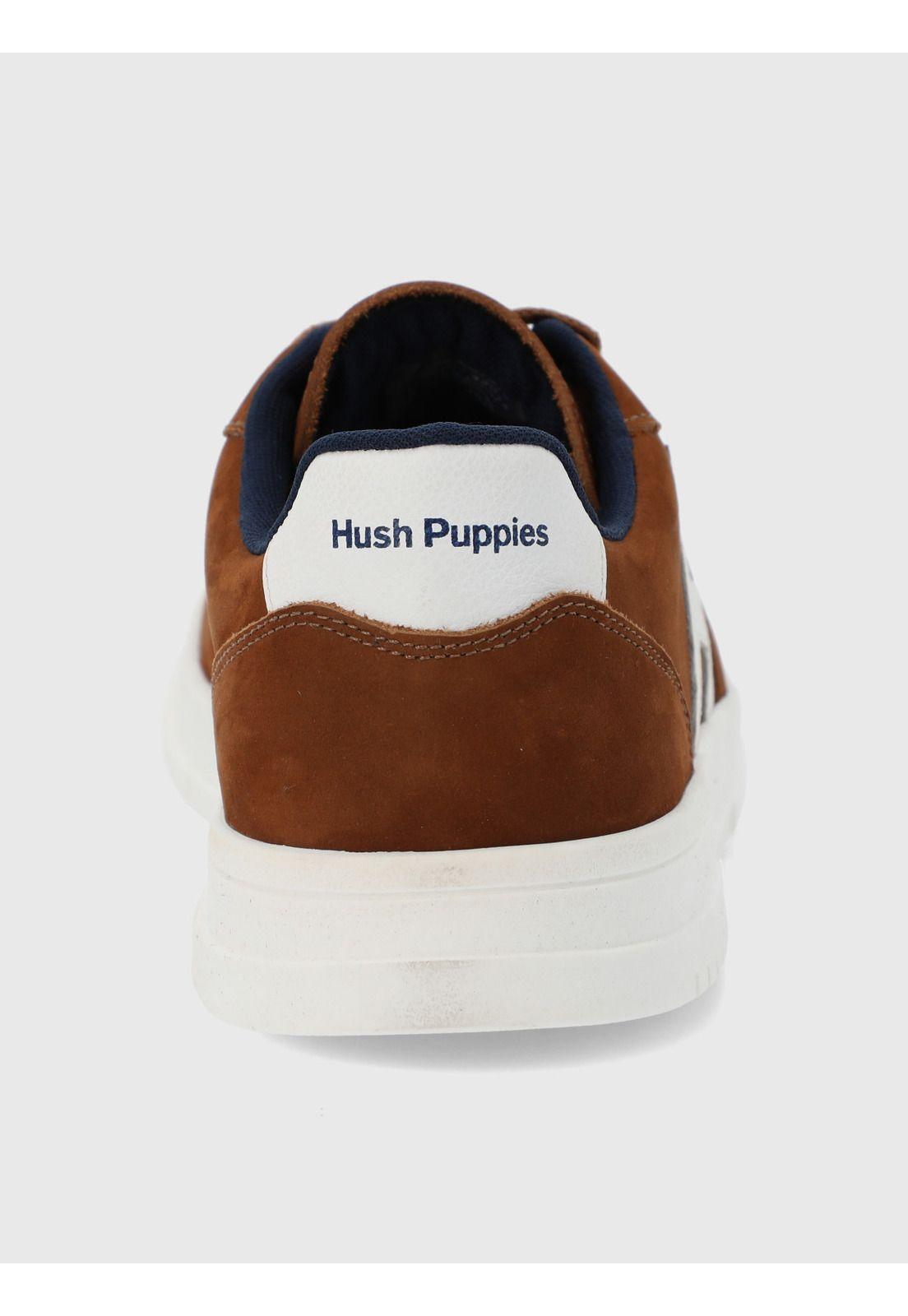 Zapatilla Cuero Hombre Philippe Café Claro-5