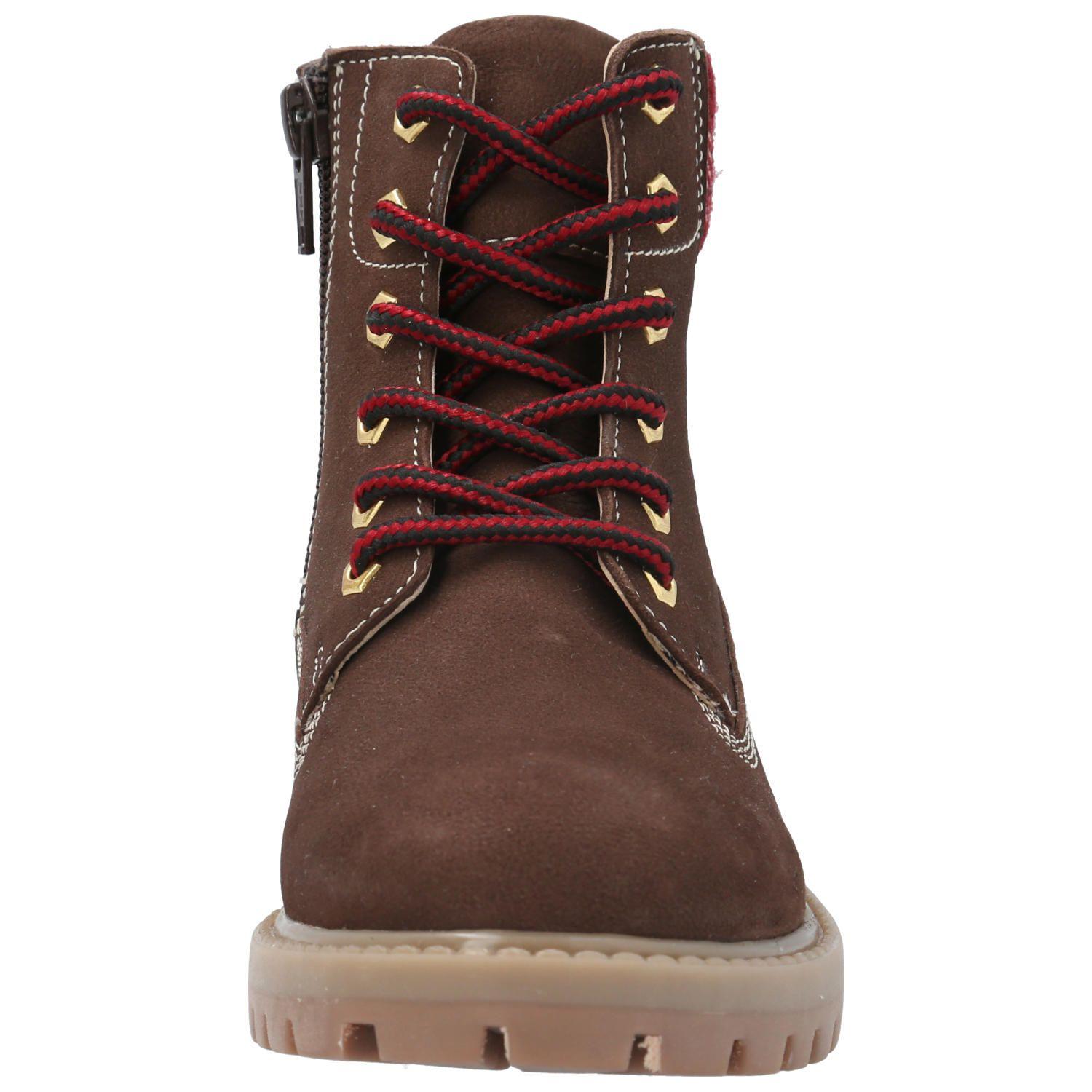 Botín Cuero Niño Baco Café-3