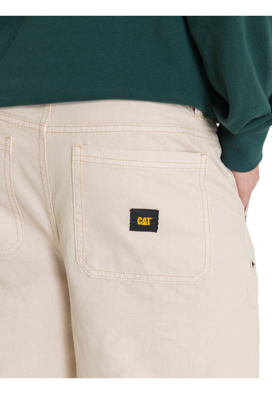 Short Hombre Double Front Carpenter Beige-5