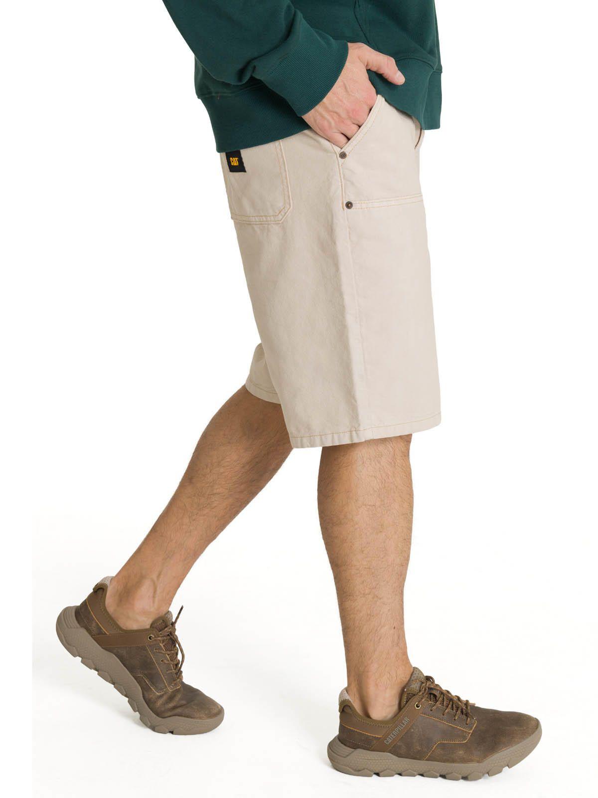 Short Hombre Double Front Carpenter Beige-1