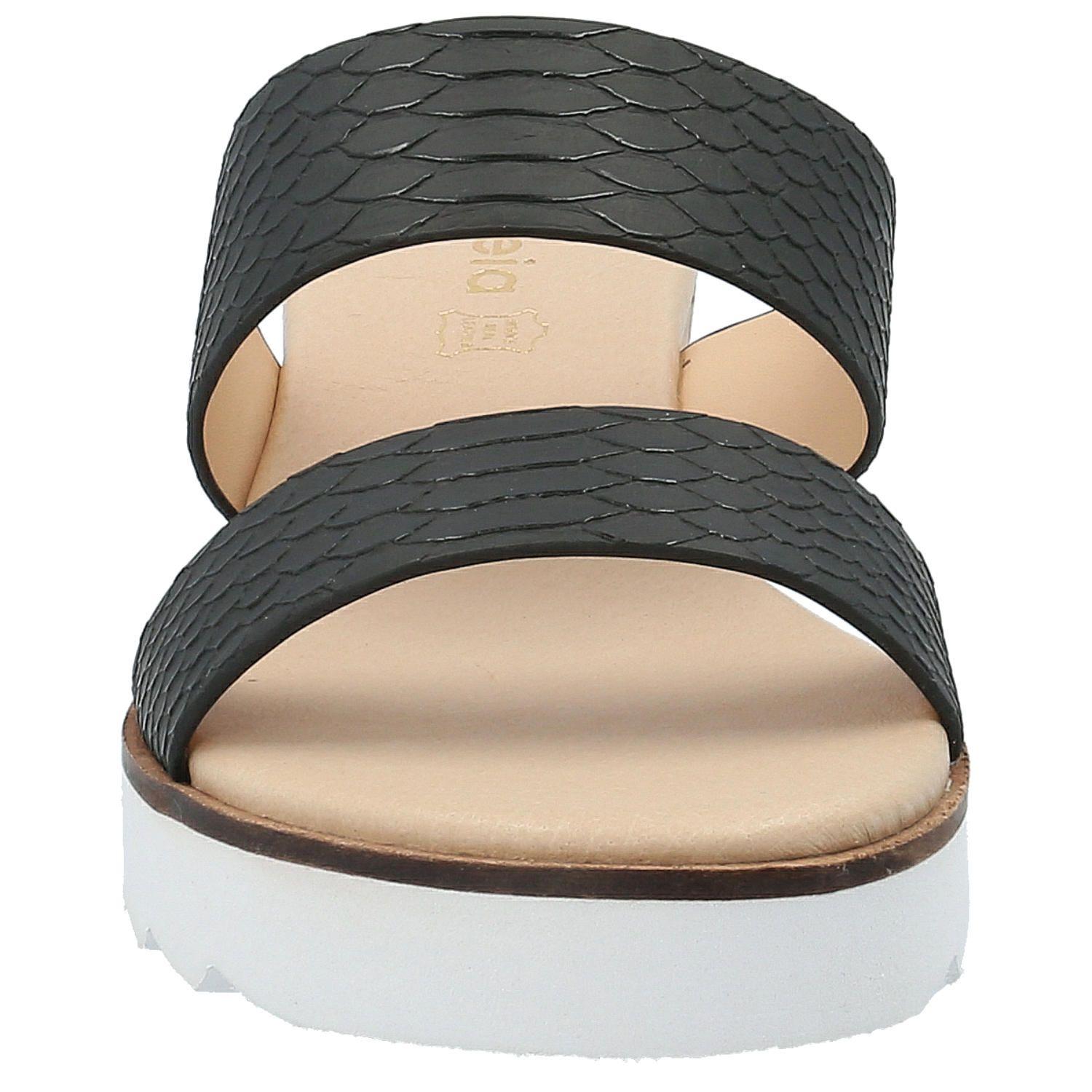 Sandalia Mujer Cara Negro-2