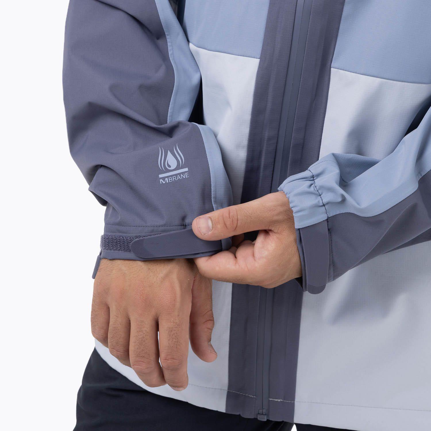 Impermeable Hombre Arkaon Hardshell Celeste-7