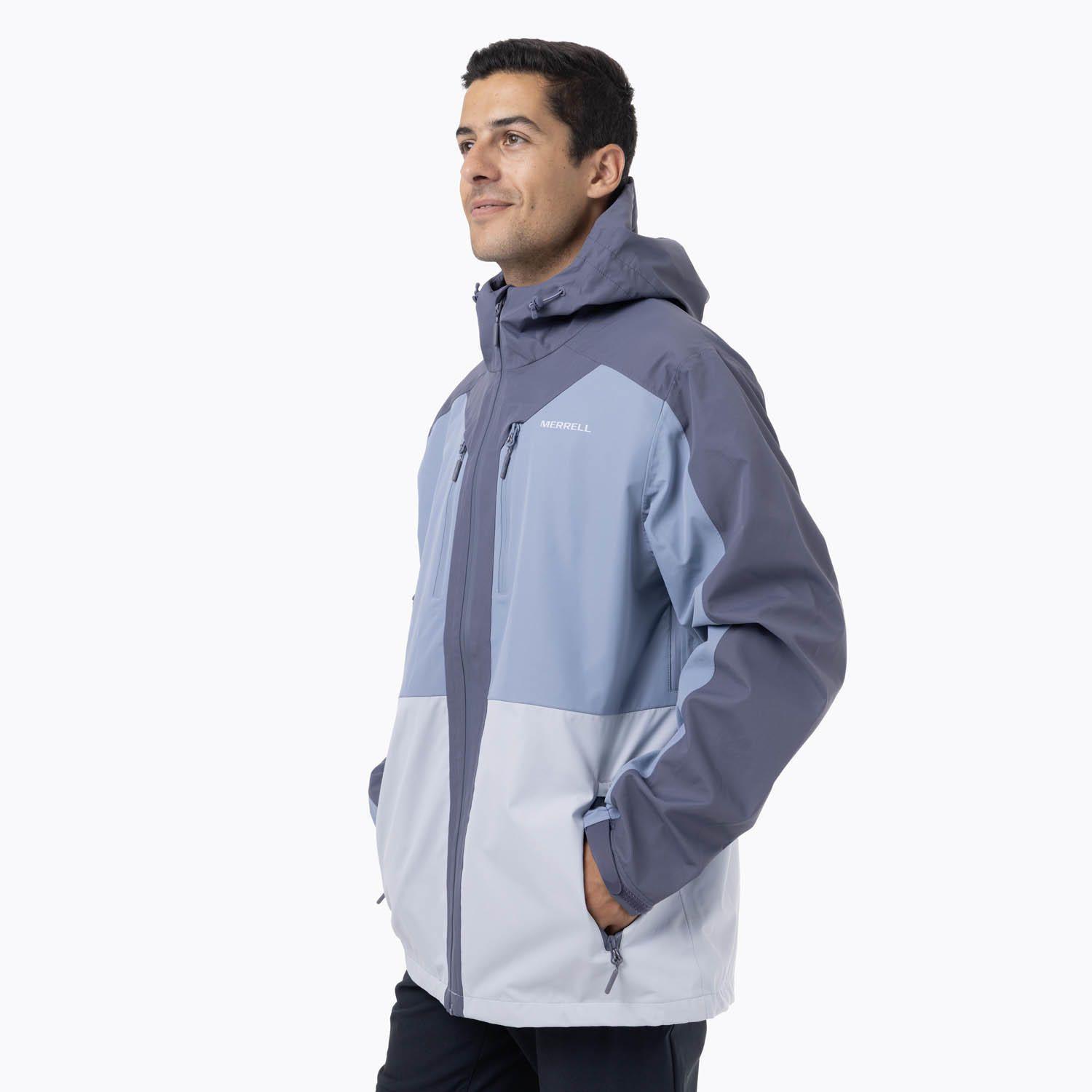 Impermeable Hombre Arkaon Hardshell Celeste-1