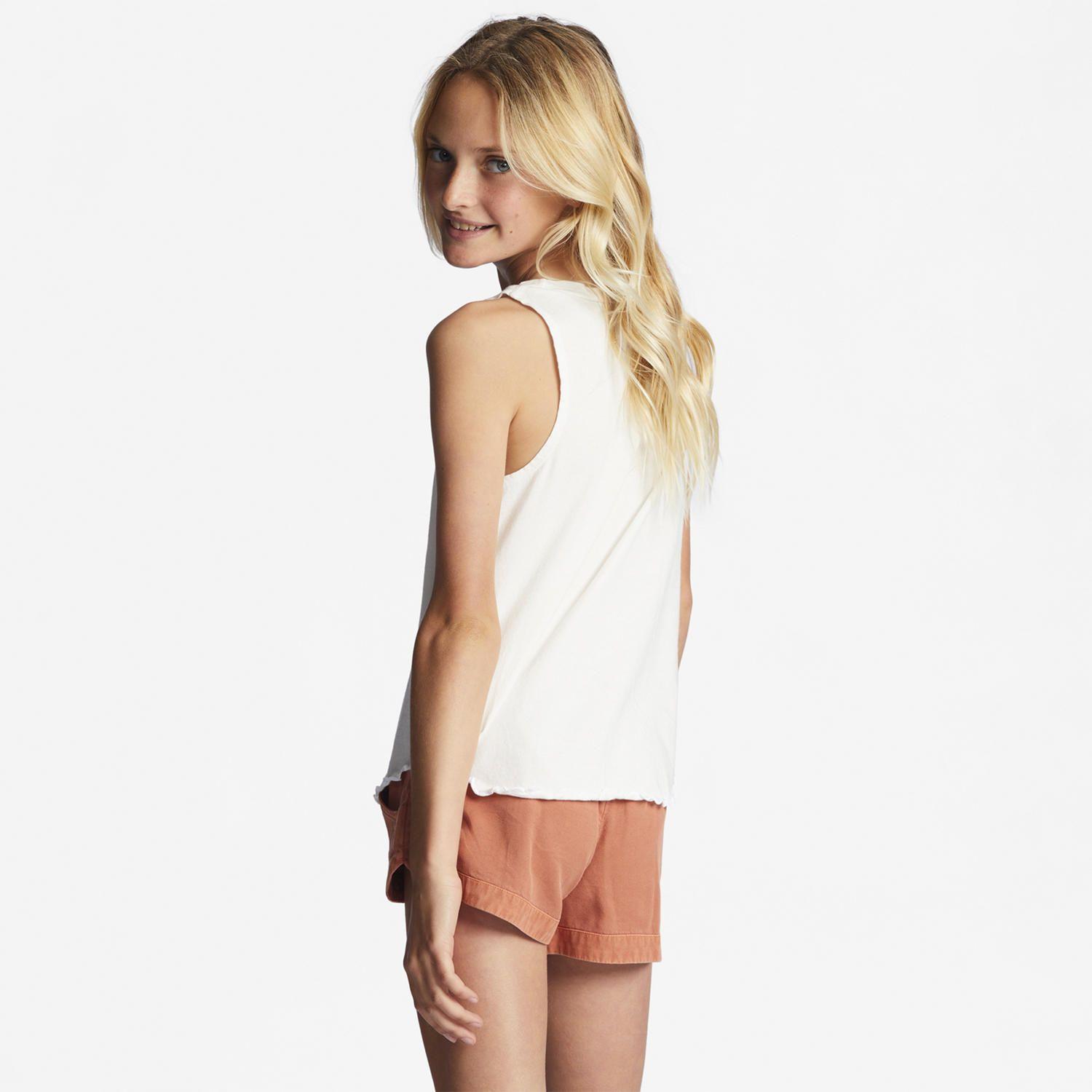 Polera S/M Niña Sun Seekers G Tees Blanco-1