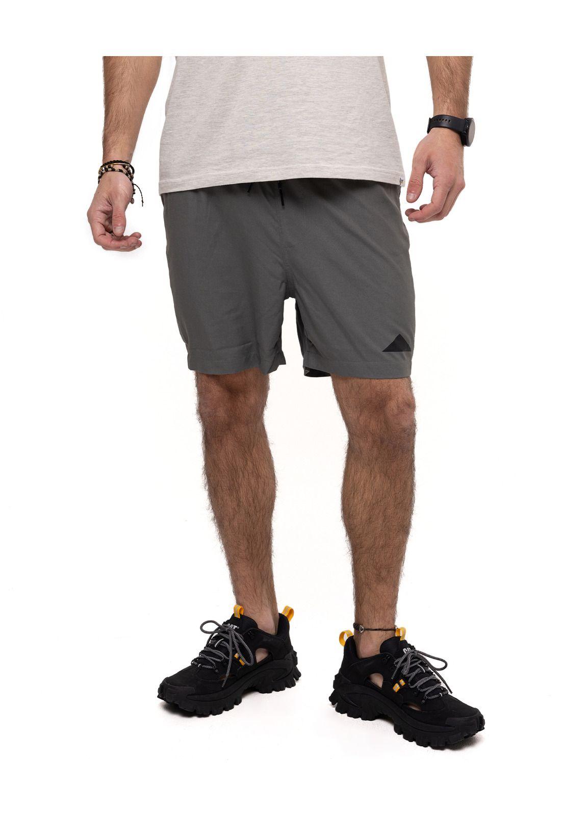 Traje De Bano Foundation Swim Trun Gris Hombre-0