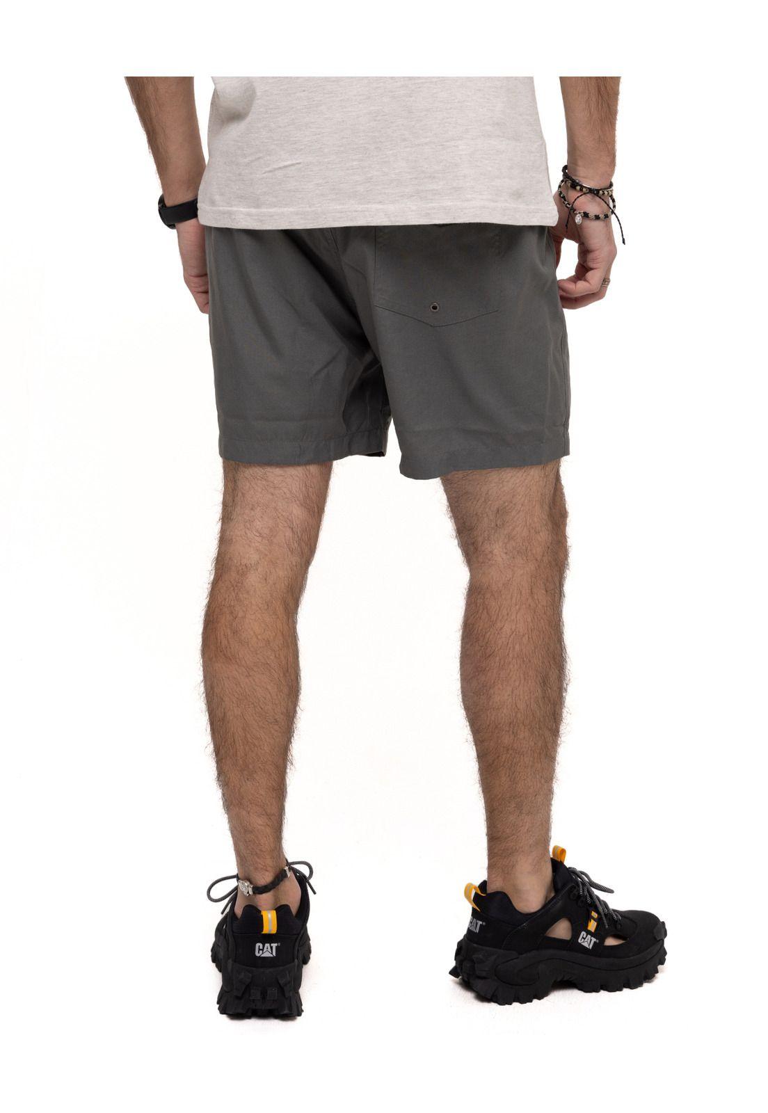 Traje De Bano Foundation Swim Trun Gris Hombre-3